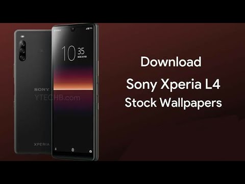 Sony Xperia L4 Stock Wallpapers [FHD+]with download link