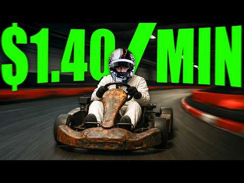 I tested the world’s CHEAPEST indoor go kart tracks… *too dangerous!?*