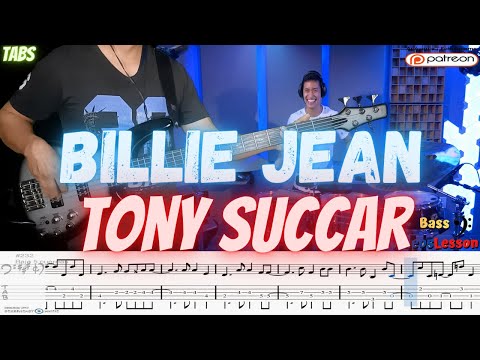 Billie Jean Tony Succar Salsa Bass Tutorial+(Pdf+GuitarPro Patreon Page 🎸)