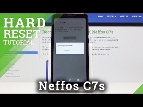 Factory Reset Neffos C7s