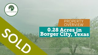 0.28 Acres in Borger City, Texas – Property ID 1155 (6614,6615) - (RECENTLY SOLD!)
