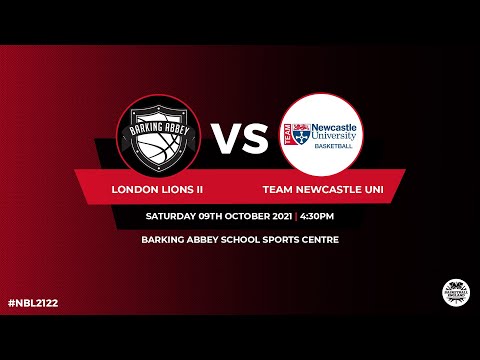 NBL1_London Lions II v Team Newcastle University - 09.10.21