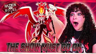 WHAT?! *• LESBIAN REACTS – HAZBIN HOTEL – 1x08 THE SHOW MUST GO ON” •*