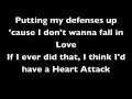 Demi Lovato - Heart Attack, Lyrics 