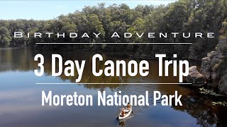 preview picture of video 'Birthday Canoe Adventure - Shoalhaven Gorge'