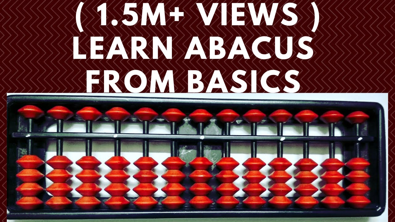 Abacus from basics || Abacus Lesson 1 || Introduction.