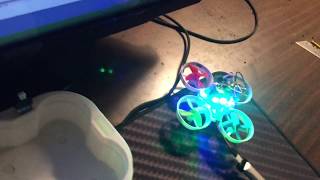 AlienWhoop F7 Queen LED test