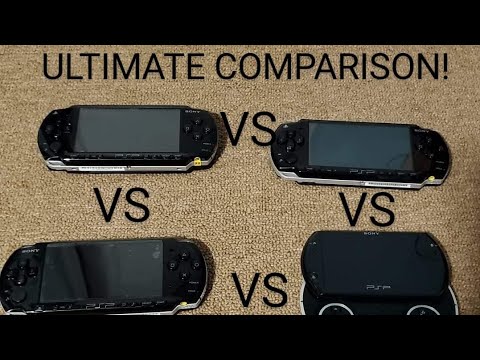 Ultimate PSP Comparison