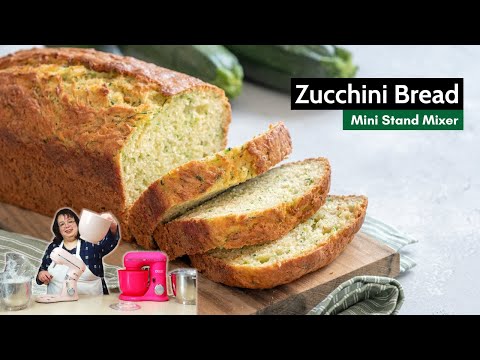 Mini Stand Mixer Challenge:  Zucchini Bread | Kitchen in the Box 3.5 Quarts