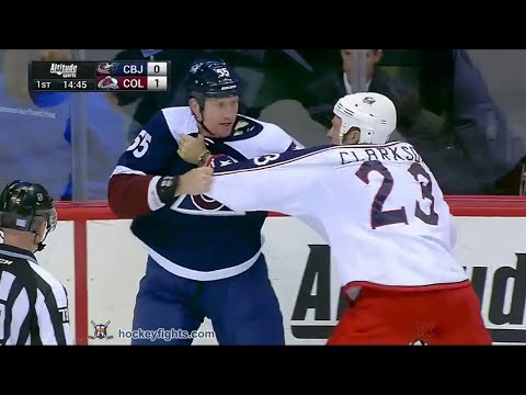 David Clarkson vs Cody McLeod Oct 24, 2015