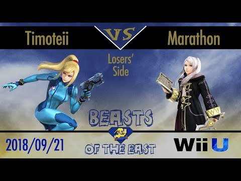 BotE 20.5 Timoteii (Zero Suit Samus) vs Marathon (Robin) Loser's Quarters - Smash 4