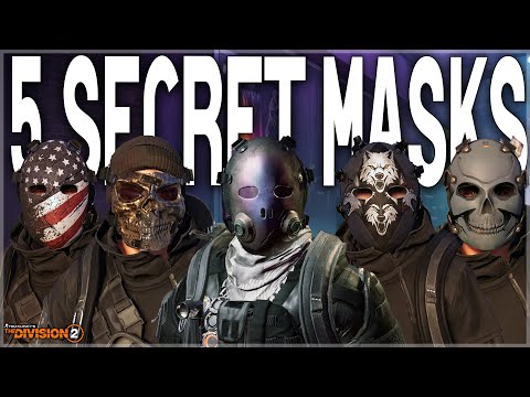 5 SECRET HUNTER MASKS IN DIVISION 2 YOU MIGHT HAVE MISSED!  (New & Returning Players)