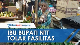 Suami Istri di NTT Tolak Fasilitas Mewah dan Tetap Jualan Sayur di Pasar, sang Anak Padahal Bupati