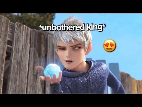 Jack Frost being an emotionally unavailable icon for like 6 and a half minutes straight