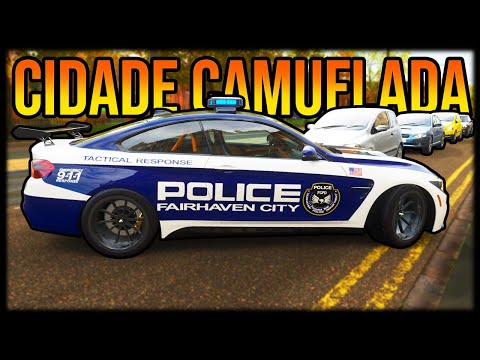 CIDADE CAMUFLADA será que VAI? - Forza Horizon 4 online
