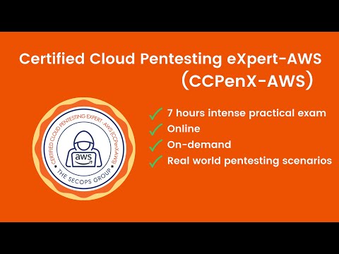 Certified Cloud Pentesting eXpert-AWS