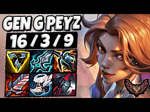 Miss Fortune vs Aphelios ADC [ Gen G Peyz ] Korea Grandmaster Patch 14.14 ✅