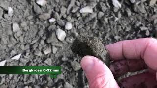 bergkross i olika fraktioner