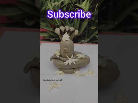 Making Parthiv Shivling #harharmahadev #trending #ishaniarts #youtubeshorts #shorts