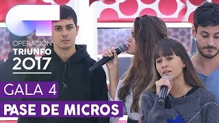 &quot;CON LAS GANAS&quot; - Amaia y Aitana | Primer pase de micros para la Gala 4 | OT 2017
