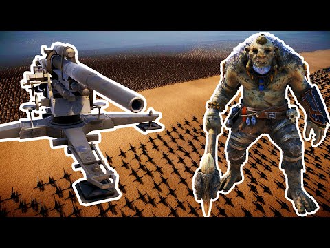 100,000 STATIONARY ARTILLERY vs 2 MILLION TROLLS | UEBS 2