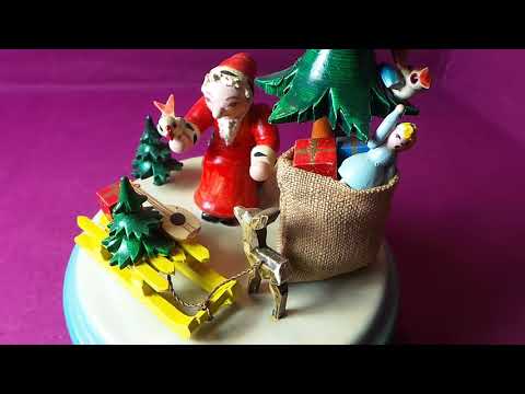 Steinbach uralte  Spieluhr Nr.185 - seltenes Sammlerstück aus dem Erzgebirge