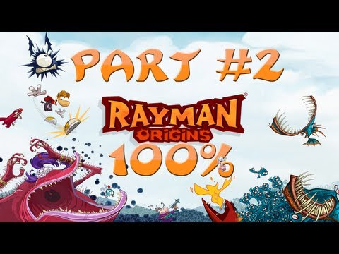 Rayman Origins - 100% Walkthrough Part #2 - We've Been Bumclustered!