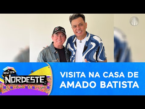 Frank Aguiar nos leva para conhecer a casa de Amado Batista
