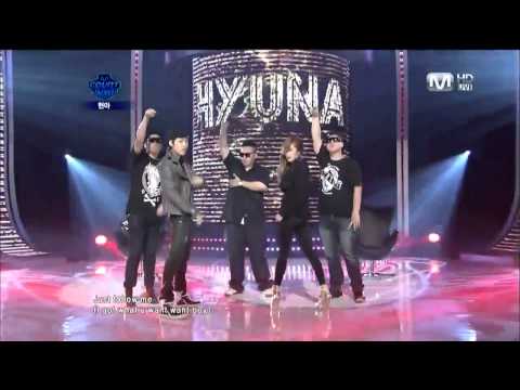 KPOP. 4minute hyunA(feat.DOK2) - just follow