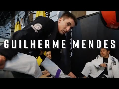 Rolling with Jiu-Jitsu World Class Guilherme Mendes at a Korean Seminar