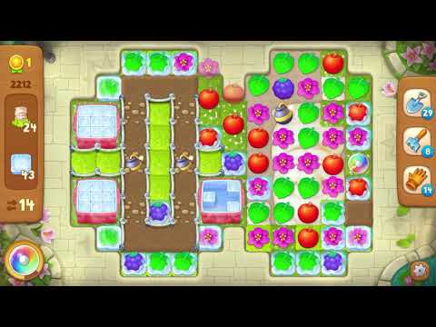 Gardenscapes Level 2212 With No Boosters