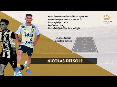 Nicolas Delsole -Regional Amateur 2021-22  Delantero-Extremo
