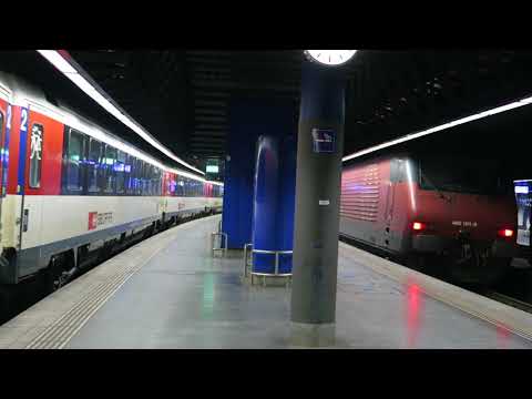 SBB/CFF/FFS Eurocity  193 Basel -München hauled by Re420 at Zürich Flughafen