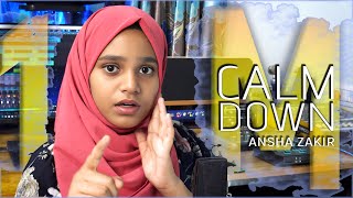 Calm down cover by ansha zakir rema selena gomez tiktok trending
