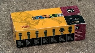 Video thumbnail for Electro-Voice N/D 767a Microphone Review by RealHomeRecording.com