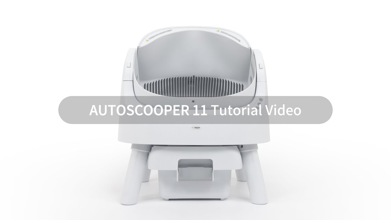 PetPivot AutoScooper 11 Tutorial Video: Assembly, Buttons, Dumping Cat Litter, and Cleaning - YouTube