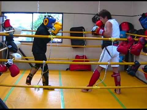 キックボクシング　スパーリング PAL-GYM