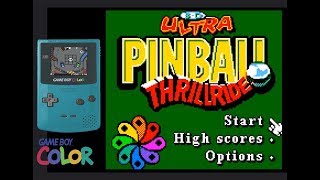3D Ultra Pinball Thrillride Game Boy Color - C&M Plays