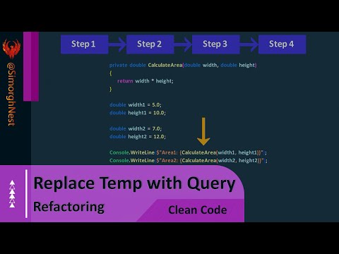 Clean Code Refactoring Replace Temp With Query
