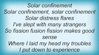 Bruce Dickinson - Solar Confinement Lyrics