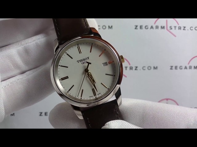 ساعة تيسو تي كلاسيك دريم كوارتز رجالية – T0334102601101