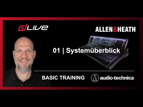 Allen & Heath dLive Basic Training - 01 - Systemüberblick