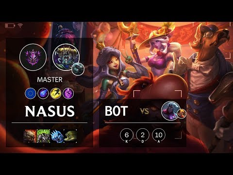 Nasus Bot vs Varus - EUW Master Patch 10.7