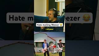 Weezer responded to his hate mail 😂