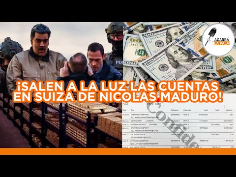 The darkest secrets of Maduro and his entire fortune have been leaked: accounts in Switzerland an...