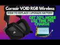 Corsair VOID Pro Battery Upgrade Replacement - How to Replace | Install Remove | Gaming Headset