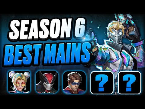 NEW 10 BIG Winners in Season 6 (NEW META) | DPS, Tank, Support - Marvel Rivals