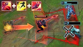 THE POWER OF REWORKED AATROX - INSANE ABILITY COMBOS - League of Legends