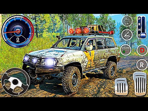 4x4 Offroad Luxury SUV Simulator - Uphill Jeep Driving Game | Android Gameplay