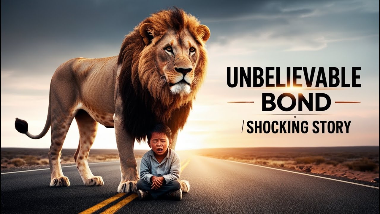"A Lion Discovers a Lost Boy on the Road… What Happens Next Will Shock You!"